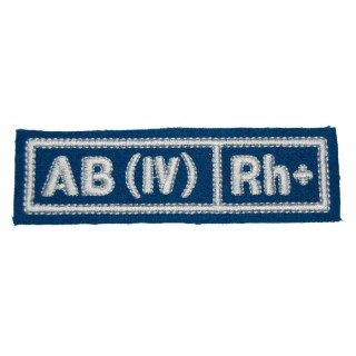 Nášivka "AB(IV) RH+" VDV (hedvábí)